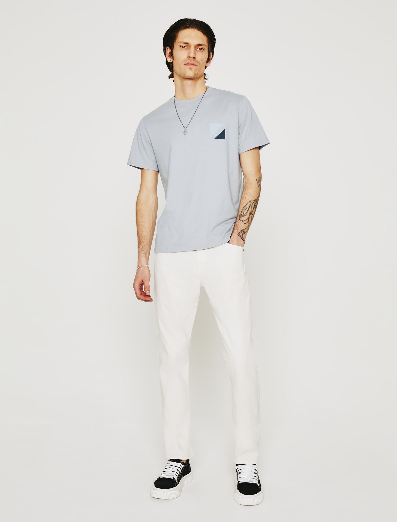 Everett SUD|Sueded Slim Straight Leg